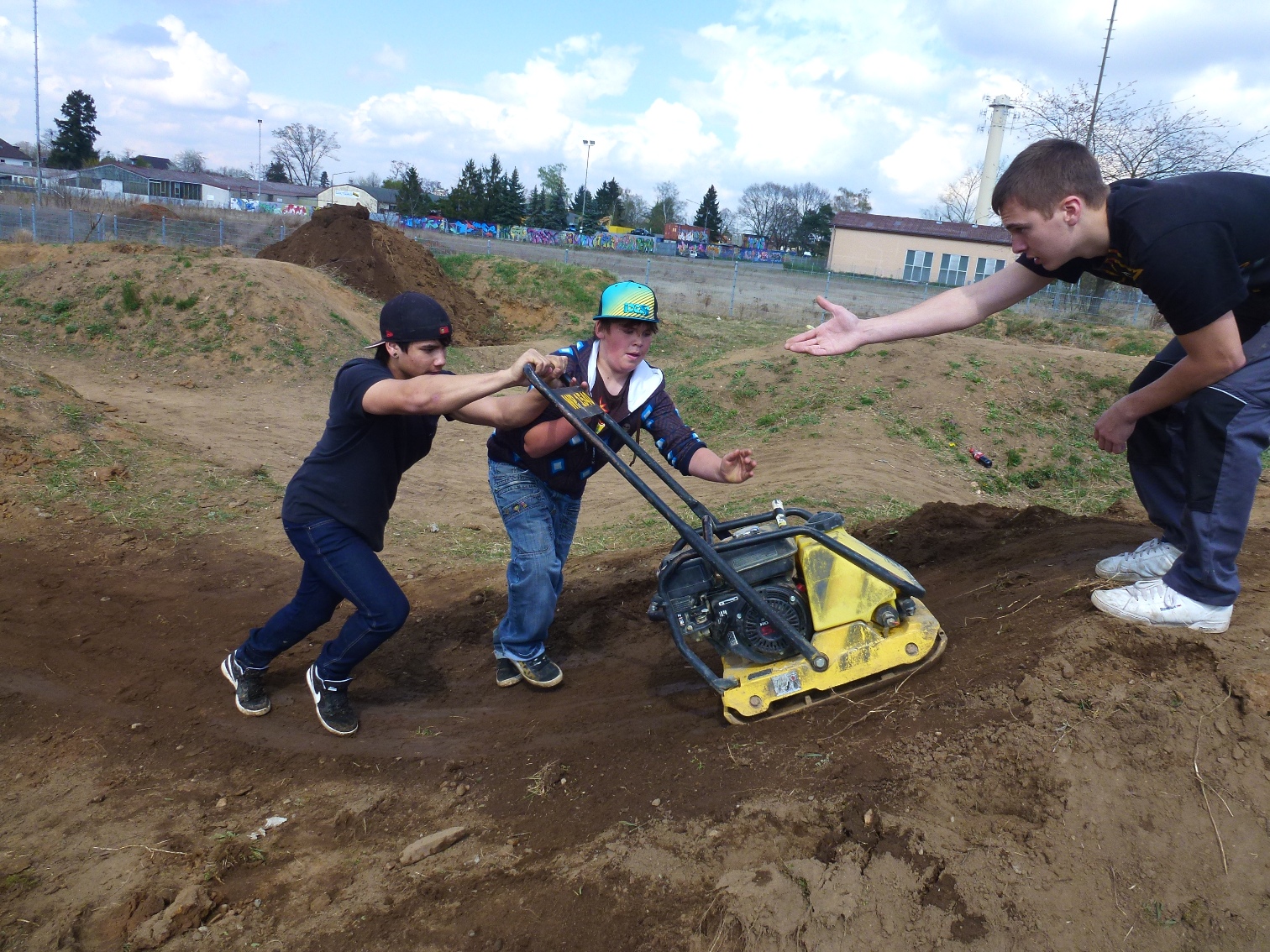 Große Renovierung des Dirt-Parks „Im Riemen“