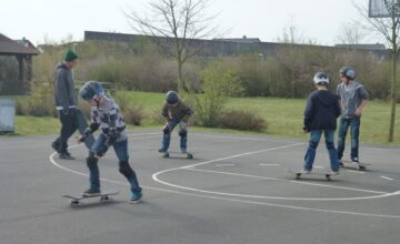 Skateboard-Kurs in der ersten Osterferienwoche war ein voller Erfolg
