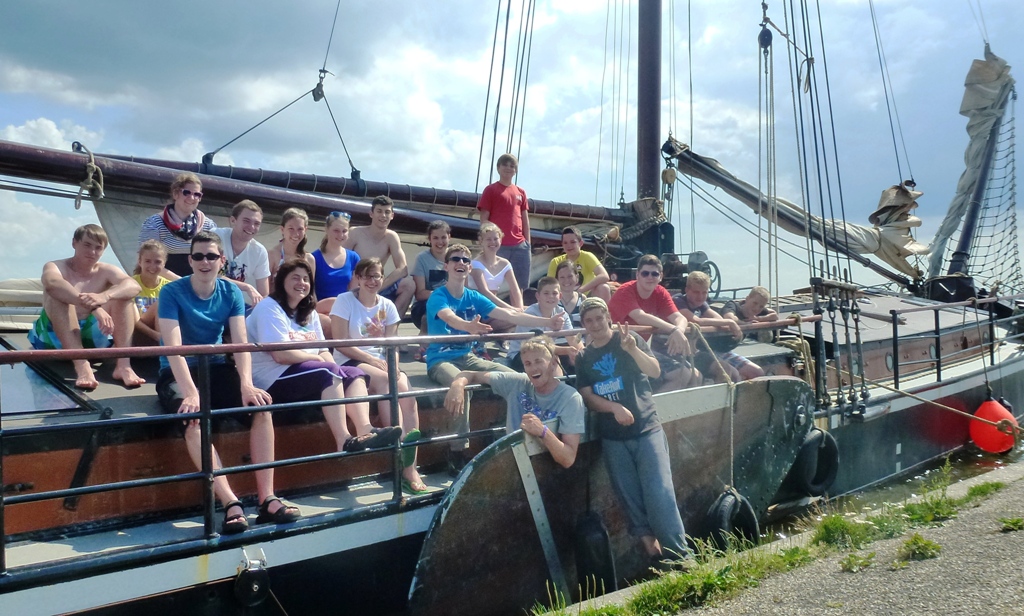 Sommerfreizeit 2012 – Ein Segeltörn auf dem IJsselmeer und der Nordsee