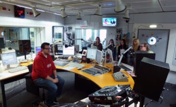 Ausflug der Projektgruppe „Job-Info-Börse“ zum Hessischen Rundfunk