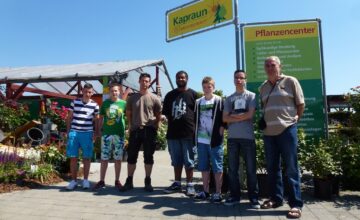 Großeinkauf im Gartencenter Kapraun