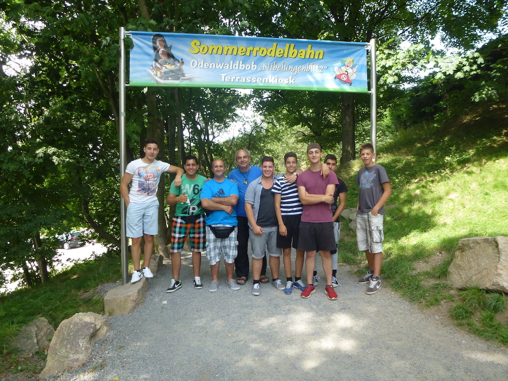 Ausflug zur Sommerrodelbahn in Waldmichelbach