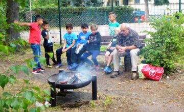 1. Internationales Gartenfest im Garten der „Anlaufstelle im Erloch“