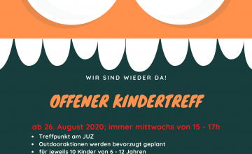 “Offener Kindertreff” – wieder für euch da!