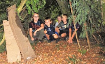 Boyz-Day: Auf den Spuren von Robin Hood und OUTDOOR-ACTION im Wald