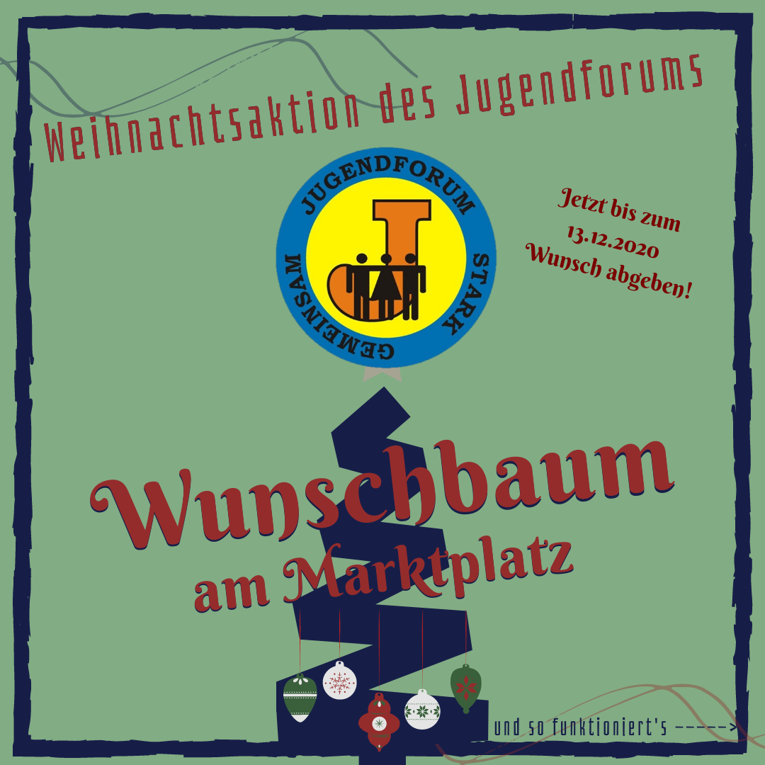 Der Wunschbaum – kleiner Wunsch, große Freude Das Jahr 2020 neigt sich dem Ende zu und die Weihnachtszeit steht vor der Tür. Normalerweise beginnt nun langsam die Vorfreude auf die [&hellip;]