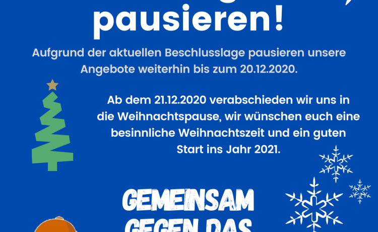 Angebote pausieren weiterhin!