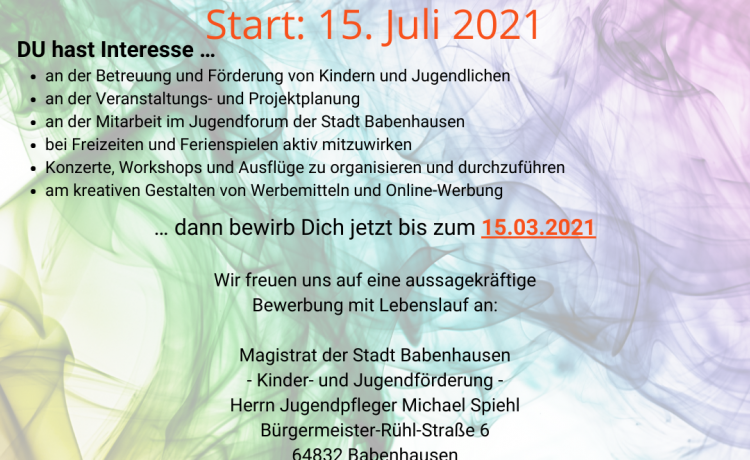 FSJ in der Jugendarbeit