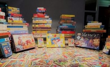 Gesellschaftsspiele und Puzzle kostenfrei abzugeben