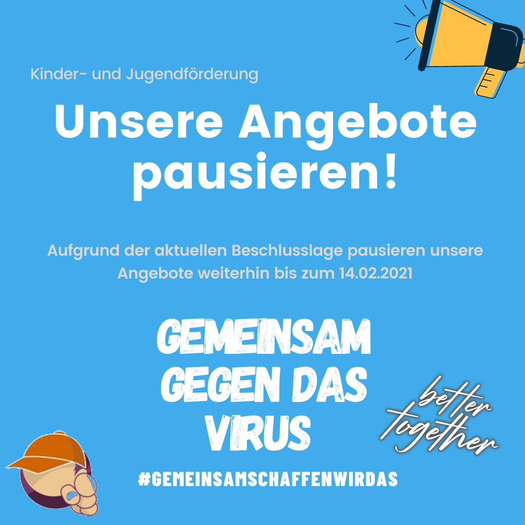 Von den neu beschlossenen Regelungen, die der Bund und die Länder zur Eindämmung der Corona-Pandemie am vergangenen Dienstag verabschiedet haben, ist auch das Angebot der Kinder- und Jugendförderung betroffen. Alle [&hellip;]
