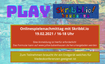 Online-Spielenachmittag mit der KiJuFö