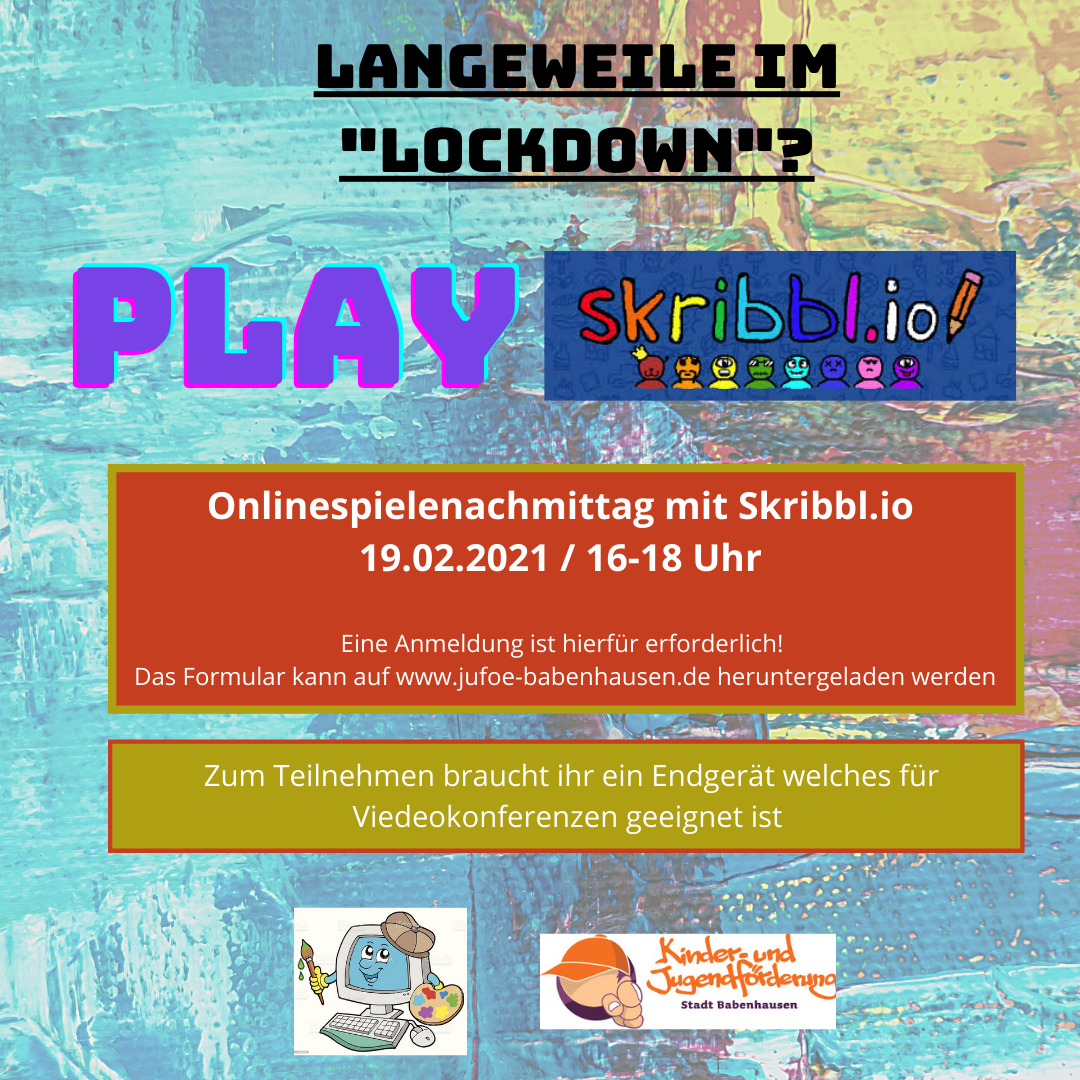 Langeweile im „Lockdown“? Online-Spielenachmittag mit der KiJuFö Die städtische Kinder- und Jugendförderung bietet am Freitag, 19. Februar 2021 von 16:00 Uhr bis 18:00 Uhr zum ersten Mal einen „Online-Spielenachmittag“ für [&hellip;]