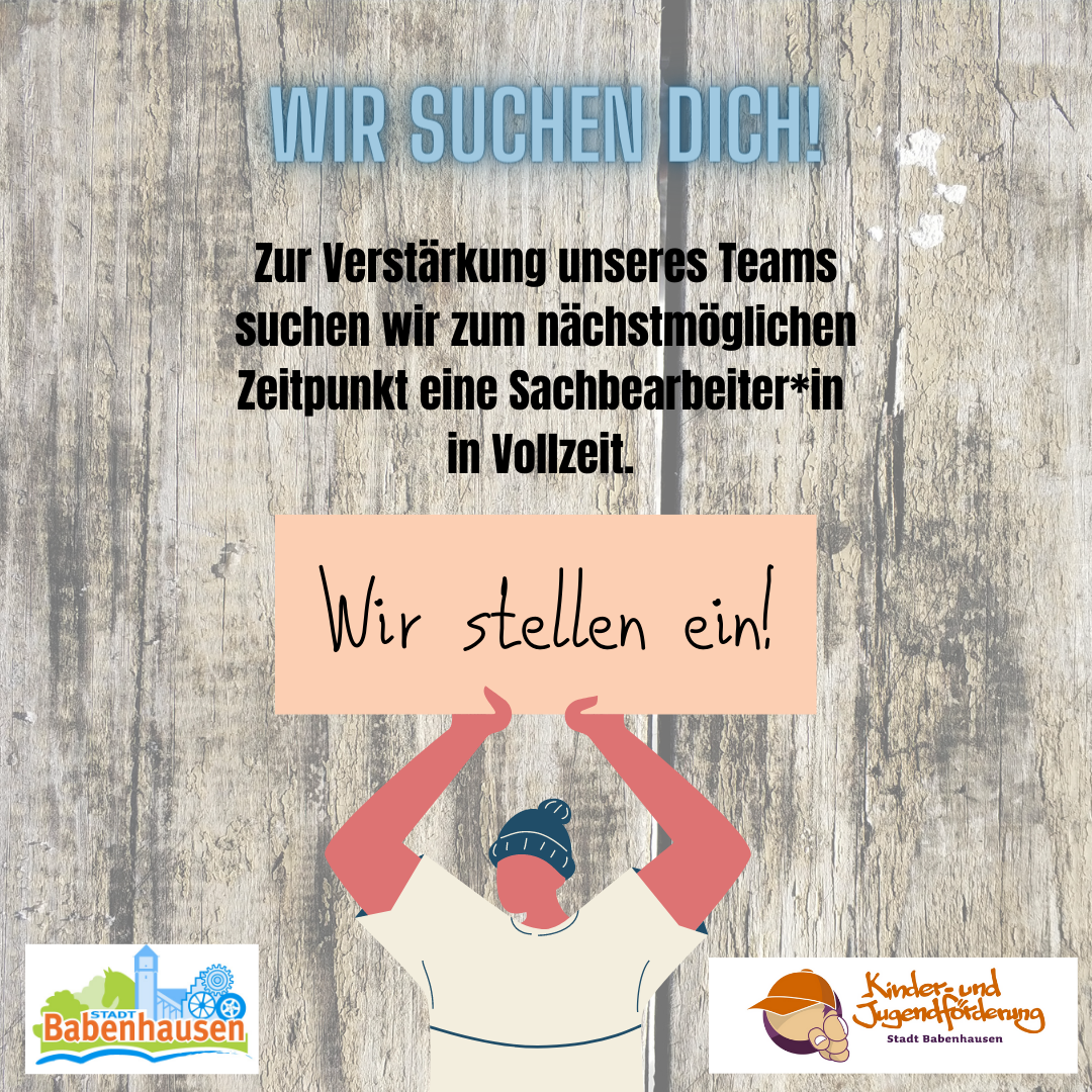 Aktuell suchen wir zur Verstärkung unseres Teams eine Sachbearbeiter*in in Vollzeit. Weitere Informationen gibt es in der Stellenausschreibung.