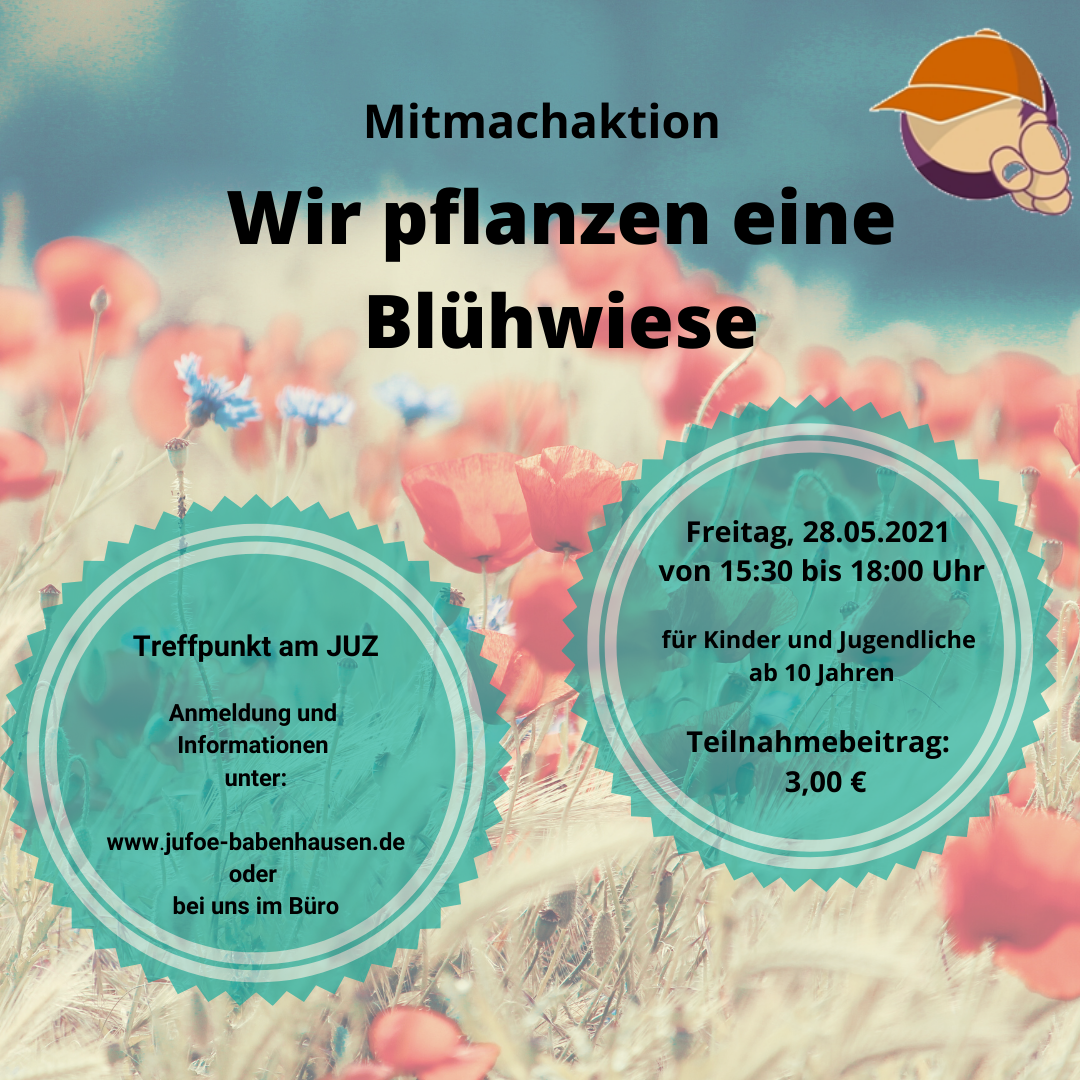 Die Kinder- und Jugendförderung der Stadt Babenhausen bietet unter ihrem Jahresmotto „Klimaschutz“ eine Mitmachaktion „Gestalten einer Blühwiese“ an. Insekten sind viel mehr als ein Hintergrundsummen! Wer viel in der Natur [&hellip;]