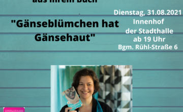 Die Babenhäuser Autorin Silke Kasmas liest aus Ihrem Buch „Gänseblümchen hat Gänsehaut“