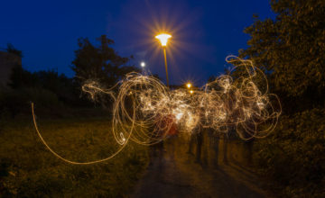 Bawwehäuser Kulturprogramm „Local Heroes“ – Workshop „Lichtmalerei“