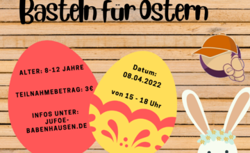 Outdoor-Basteln für Ostern