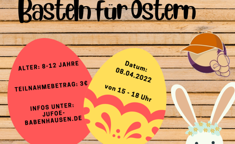 Outdoor-Basteln für Ostern