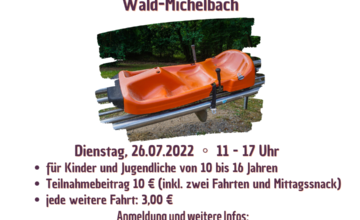 Ausflug zur Sommerrodelbahn nach Wald-Michelbach