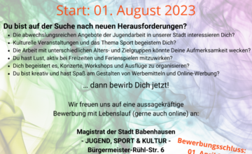 Abenteuer Berufsfindung: Freiwilliges Soziales Jahr bei der Stadt Babenhausen