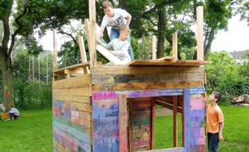 Spannender Ferienstart auf dem Abenteuerspielplatz