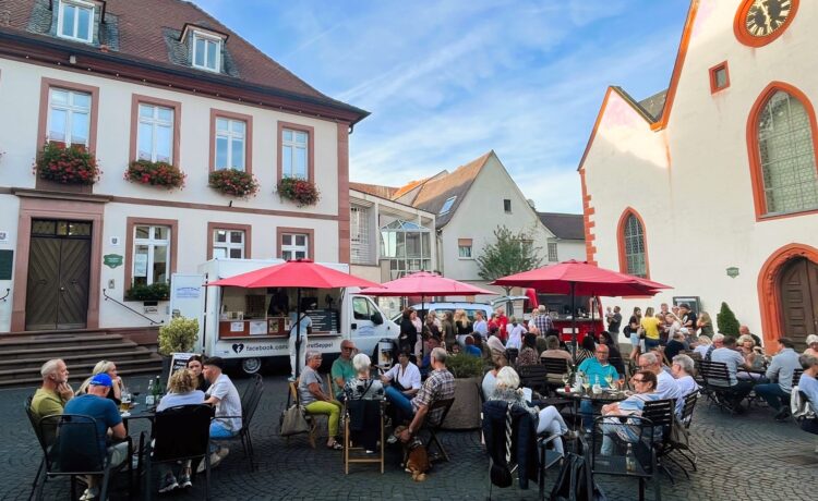 Saisonende des „Weingärtchens auf dem Marktplatz“