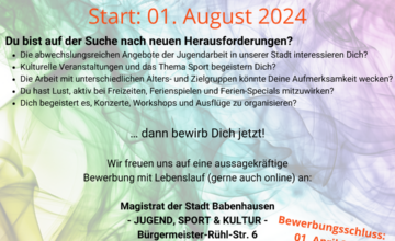 Abenteuer Berufsfindung: Freiwilliges Soziales Jahr bei der Stadt Babenhausen