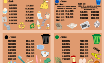 Vereinfachter Müllkalender ab sofort wieder als Download verfügbar