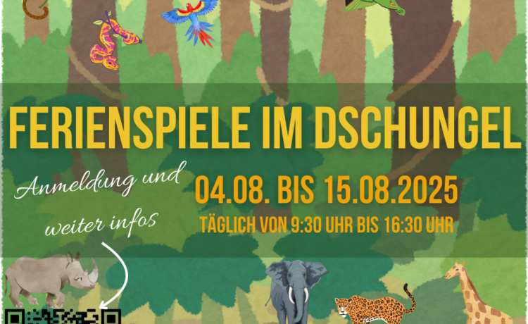 Ferienspiele im Dschungel