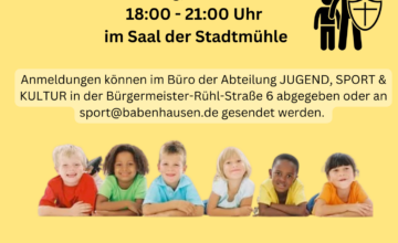 Vortrag „Kindeswohlgefährdung“ Seminar für Jugendbetreuer, Trainer, Übungsleiter und Ehrenamtler