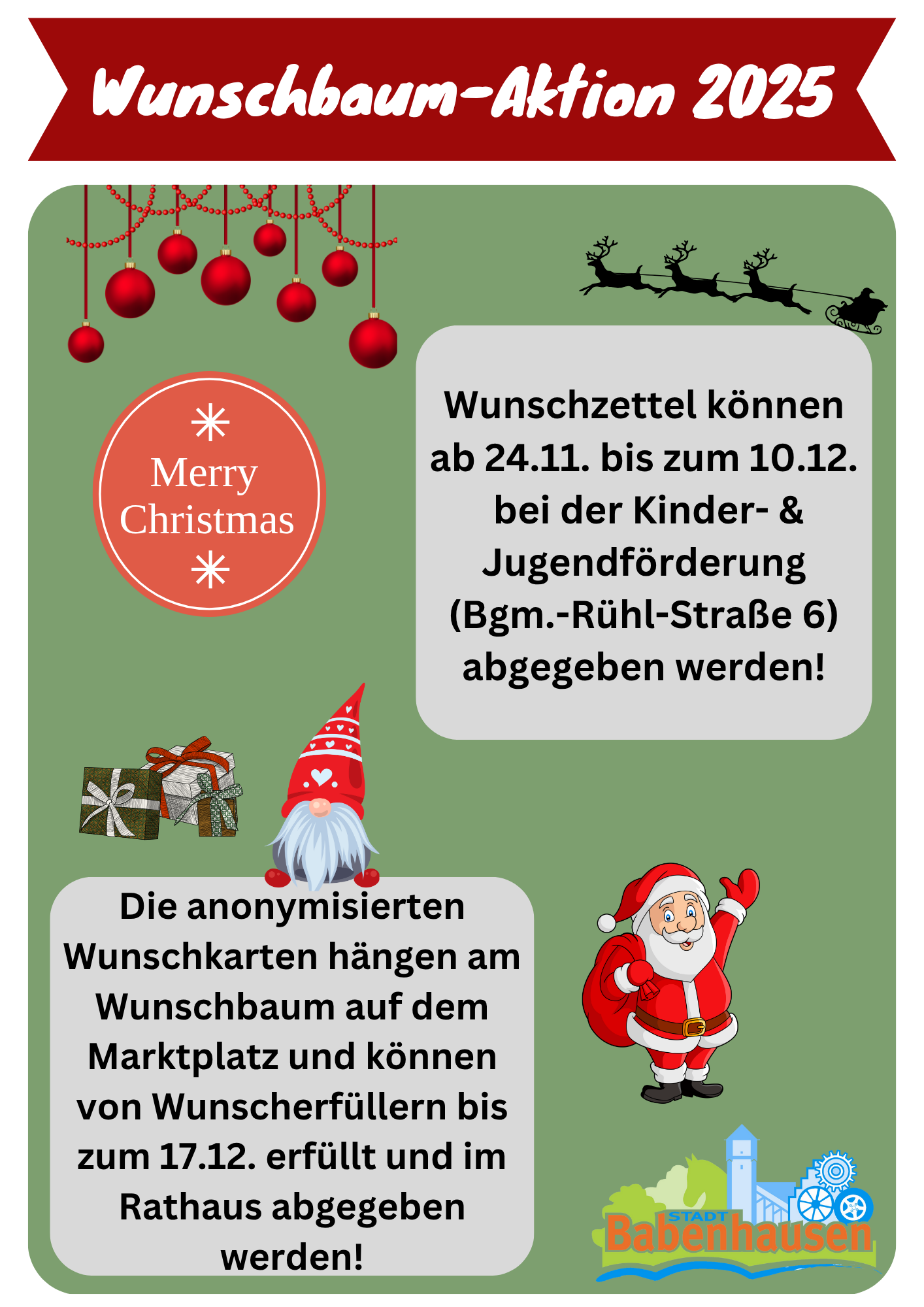 Besinnlichkeit, Solidarität und strahlende Kinderaugen In vielen Bereichen ist es bereits zu spüren, sei es beim Einkauf im Supermarkt, in der Veranstaltungsplanung oder beim Blick in den eigenen Kalender: Die [&hellip;]
