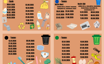 Vereinfachter Müllkalender ab sofort wieder als Download verfügbar