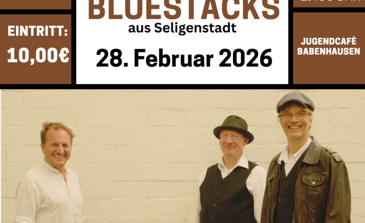 Kellerkonzert mit der Band “Bluestacks”