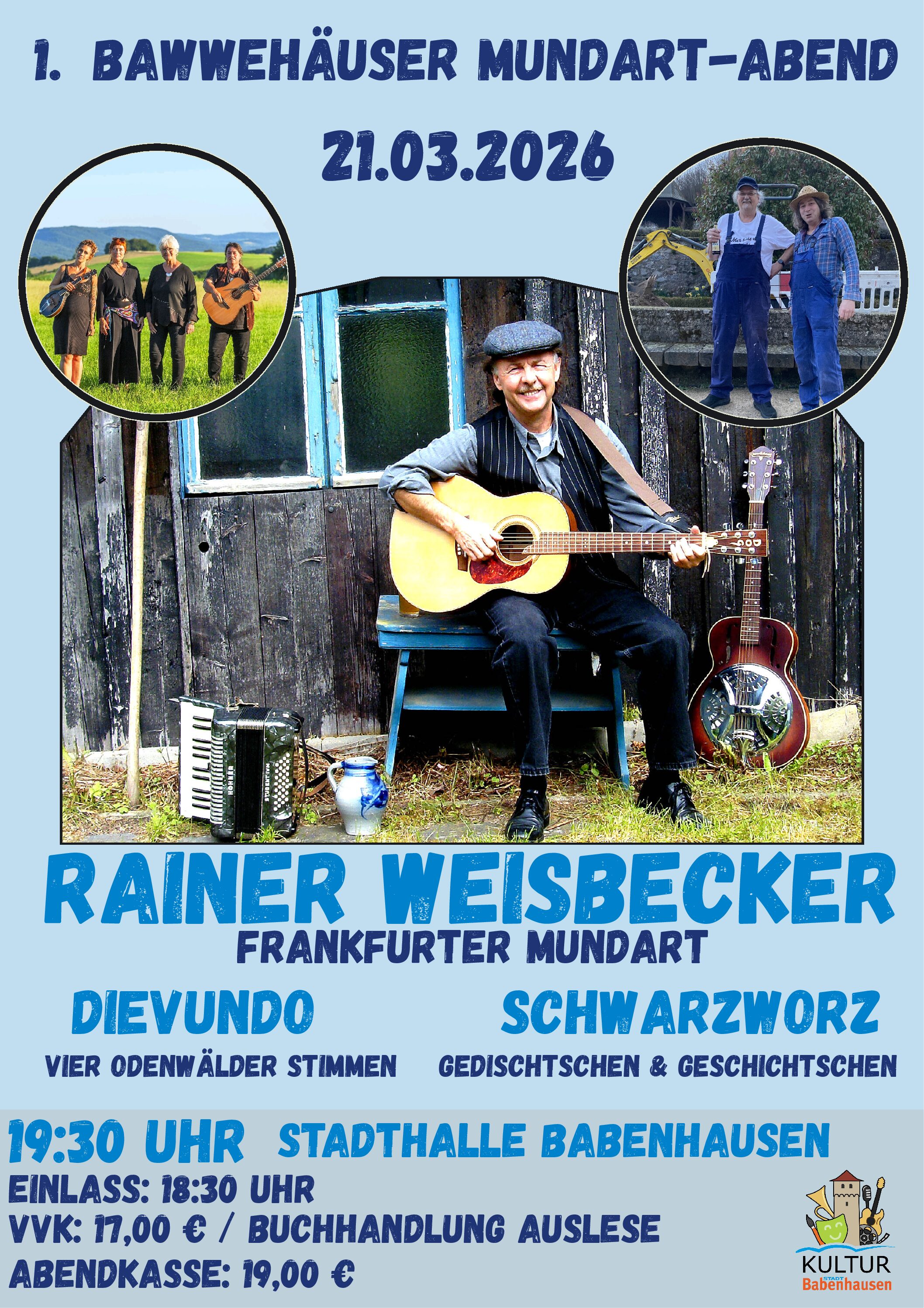 1. Bawwehäuser Mundart-Abend