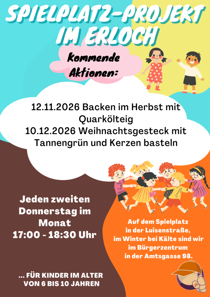 Spielplatzprojekt November & Dezember 2026
