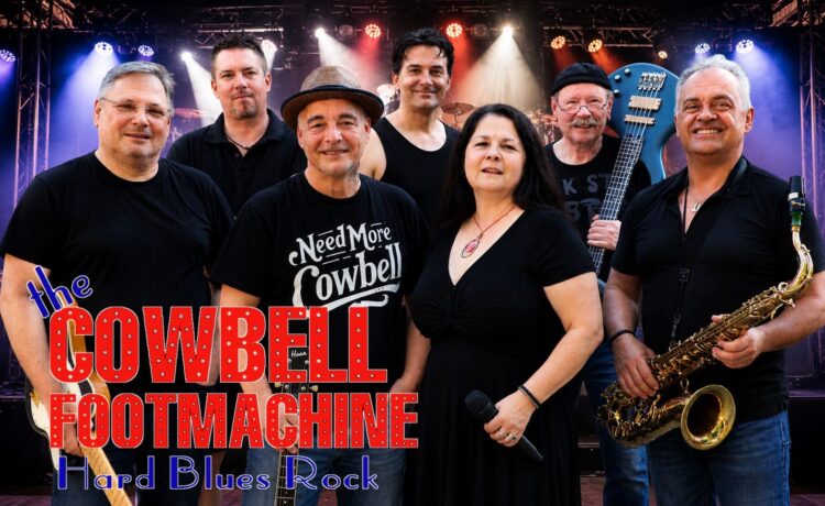 Blues und Rock im Keller: „The Cowbell Footmachine“ live in Babenhausen